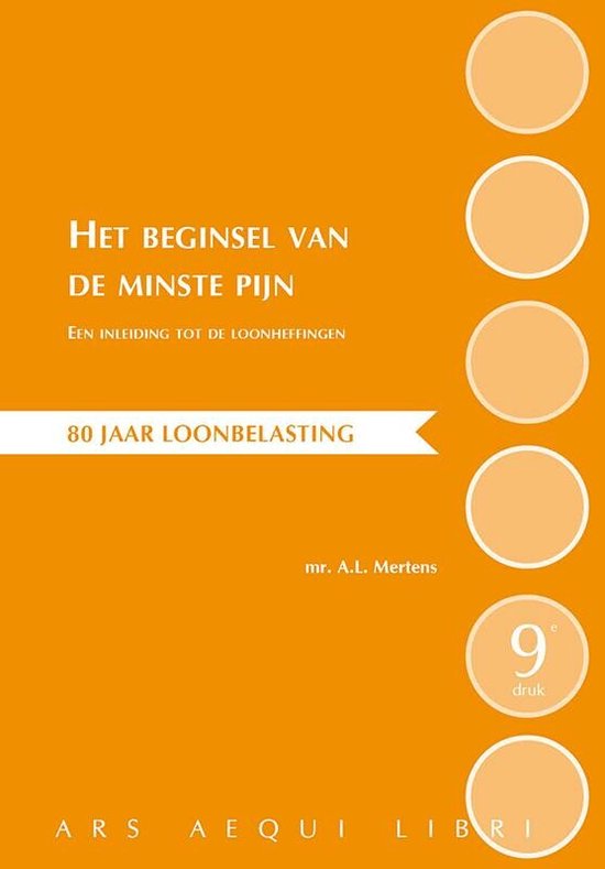 Ars Aequi Cahier Belastingrecht - Het beginsel van de minste ... - cover