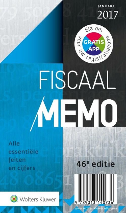 Fiscaal Memo januari 2017 - cover