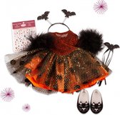 Götz poppenkleding combi magie halloween of carnaval voor pop van 45-50cm