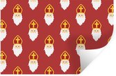 Muurstickers - Sticker Folie - Sinterklaas decoratie - Sint - Kinderen - Kids - Jongens - Meisjes - Kids - 30x20 cm - Plakfolie - Muurstickers Kinderkamer - Zelfklevend Behang