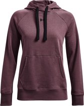 Under Armour Rival Fleece HB dames sportsweater paars