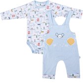 Junior - Romper en Broek - Muis - Egyptisch katoen - 3-6 maanden