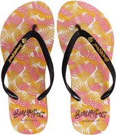 BeachyFeet slippers - Rosa Tropic (maat 35/36)