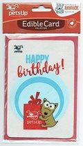 Rawhide Happy Birthday eetbare kaart voor de hond 2st.
