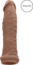 Penis Sleeve 7" - Tan - Realistic Dildos