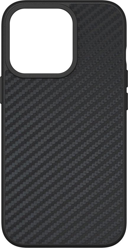 Coque RhinoShield SolidSuit Backcover pour iPhone 13 Pro Max - Fibre de  carbone noire | bol.com