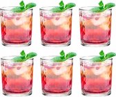 Altom Design - Verres à boire - Verres à Verres à eau - Verres à limonade - Verres à jus - Haute qualité - Lavable au lave-vaisselle - Empilable - 240 ml - Set de 6