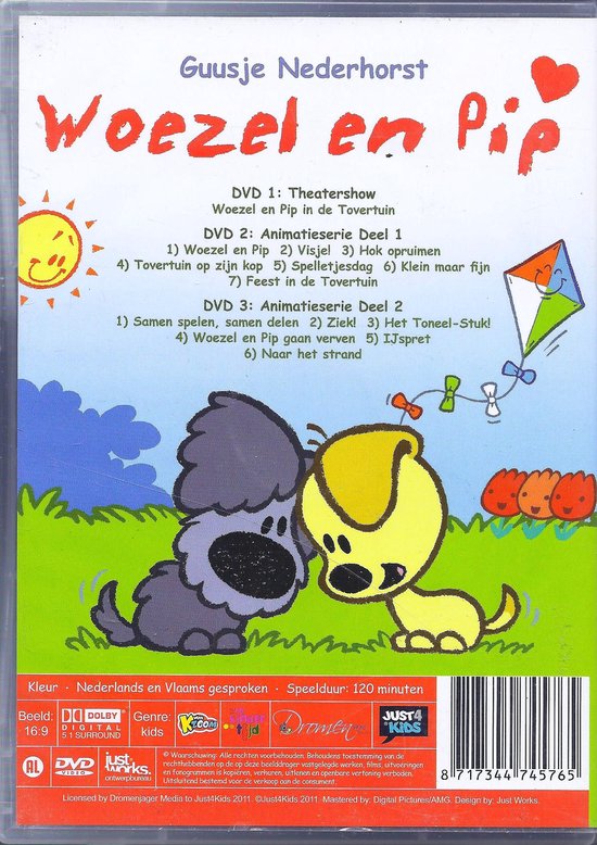 Woezel en Pip - Verzamelbox (Dvd), Jacqueline Goedmakers | Dvd's | bol.com