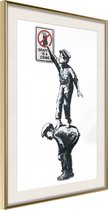 Poster Banksy: Graffiti Is a Crime 40x60