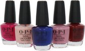 O.P.I Set C Mini Nail Polish - 5 x 3,75 ml (Set of 5)