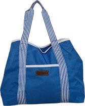 Bagstage Strandtas - Shopper - Boodschappentas - Blauw
