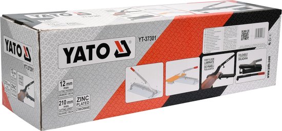 YATO Laminaatsnijder - tot 12mm dikte - voor Laminaat en PVC - Yato