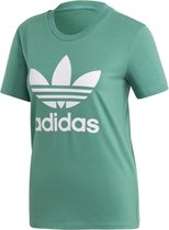 adidas Originals Trefoil Tee T-shirt Vrouwen Groene 40