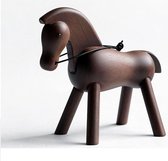 Nordic Design: Houten paard - Walnoot