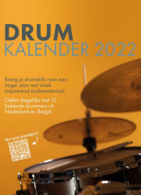 Drumkalender 2022 - Kalender - Elke dag een inspirerende oefening of verhaal voor drummers