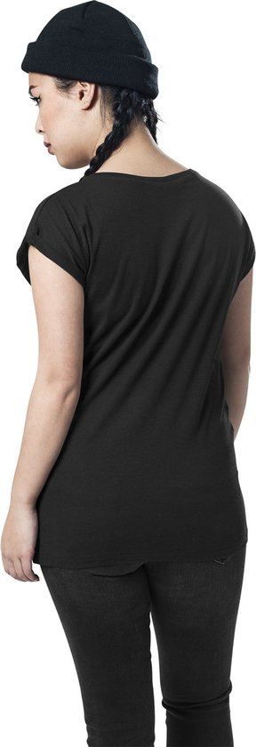 Urban Classics Tshirt Femme AC / DC -L- Tension AC / DC Noir