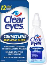 Clear Eyes Contact Lens - Oogdruppels Voor Lenzen, Daglenzen - lenzenvloeistof Tegen Droge Ogen! (15ML)