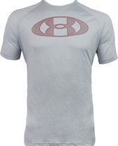 Under Armour Tech 2.0 Lockertag Short Sleeve 1366476-014, Mannen, Grijs, t-shirty, maat: XXL