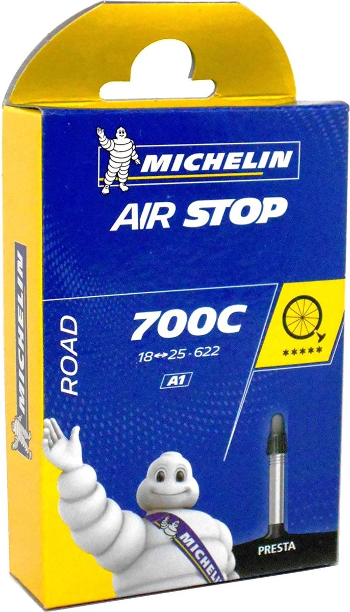 Michelin Binnenband Airstop A1 18/23-622 Inch Fv 40 Mm Zwart