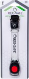 Bee-Safe LED veiligheidsarmband met batterij in verpakking.