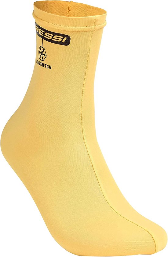 Chaussettes de plongée Lycra / Chaussettes Water jaune tournesol taille L/XL