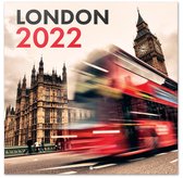 Grupo Erik Wandkalender 2022 London 30 X 30 Cm Papier Bruin