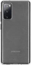 Star XL Hoesje Geschikt voor Samsung S20 FE Hoesje Transparant - Geschikt voor Samsung Galaxy S20 FE Siliconen Hoesje Doorzichtig - Geschikt voor Samsung S20 FE Siliconen Hoesje Transparant - Back Cover – Clear