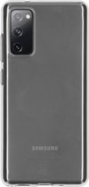 Samsung S20 FE Hoesje Transparant - Samsung Galaxy S20 FE Siliconen Hoesje Doorzichtig - Samsung S20 FE Siliconen Hoesje Transparant - Back Cover – Clear