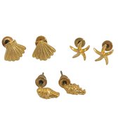 Oorbellen set - Beach fun - Gold plated - Oorknoppen - Damesdingetjes