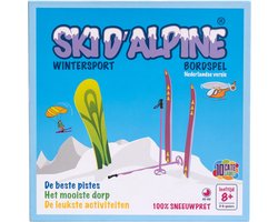 Ski d'Alpine wintersport bordspel - Bordspel - Wintersport - Gezelschapsspel