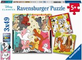 Ravensburger puzzel Disney Multiproperty - 3x49 stukjes - kinderpuzzel