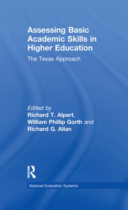 Assessing Basic Academic Skills in Higher Education - cover