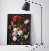 Diamond Painting 30 x 20 cm - bloemen - TA8535- vierkante steentjes pakket volledig - volwassenen - hobby creatief