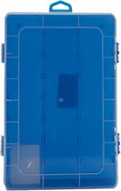 Pincello Hobbygereedschapskoffer 21 X 12 X 3 Cm Blauw 5-vaks