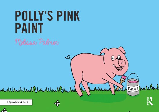 Speech Bubbles 1 - Polly's Pink Paint - cover