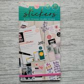 Craft Sensations - Stickerset met folie accenten