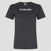 T-shirt Hey good looking - Off white (S)