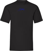 T-Shirt velvet kobalt Jadore - Black (XS)