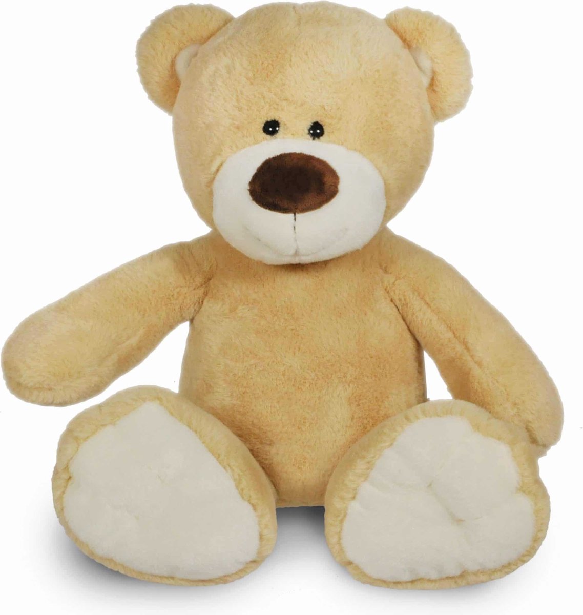 Funnies Knuffel Beer Boris 45cm - Zachte Knuffel voor Kinderen - Grote Pluche Knuffel - Knuffelspeelgoed voor Baby & Peuter - Cadeau voor Jongens & Meisjes
