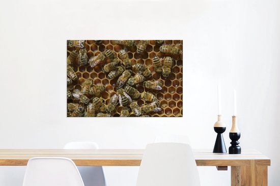 Peinture sur Toile Près des Cellules - 90x60 cm - Décoration murale