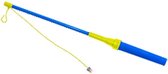 Lampionstokje met Led Lampje 39cm Blauw/Geel