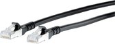 Metz, Patchkabel, S/FTP Cat6A, flex, LSOH, zwart, 6m
