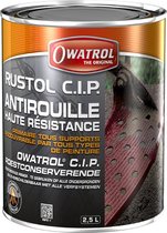 Rustol C.I.P. - Hoge weerstand anti-corrosie primer - Owatrol - 0,75 L