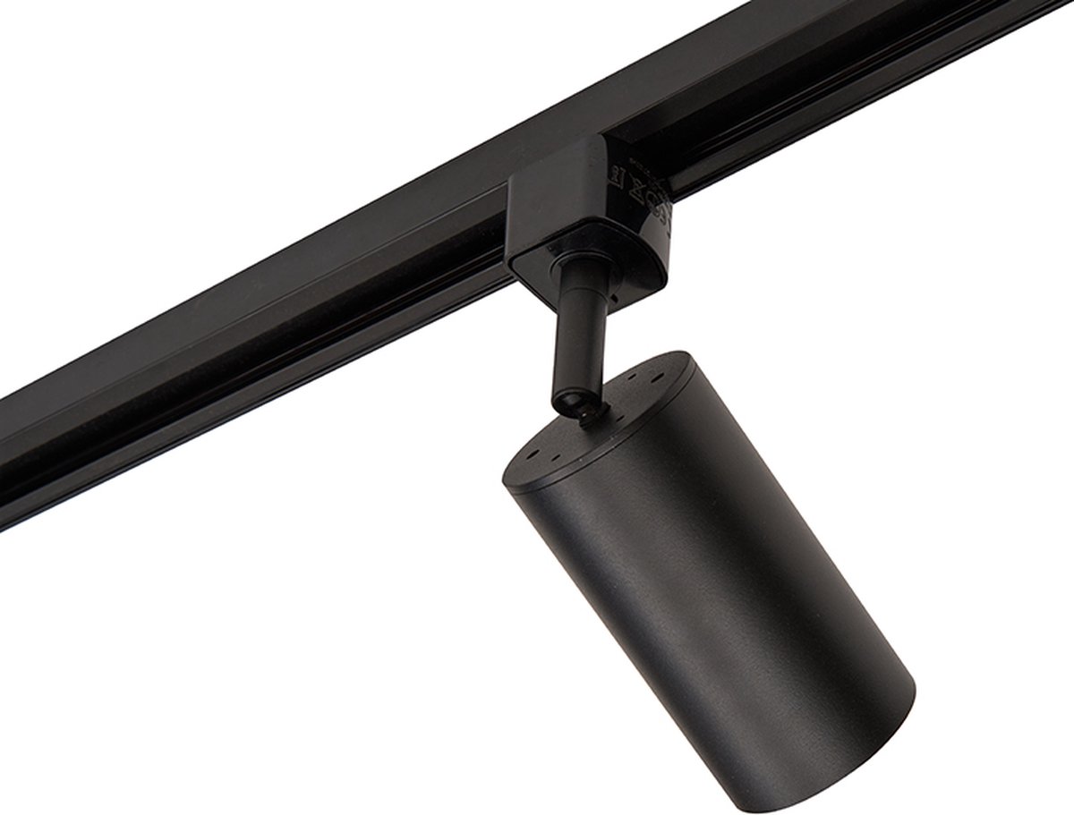 BARRE DE SPOTS Plafonnier Projecteur Mobile Lampe de Chambre 4x GU10 Noir EUR 51,94 - FR