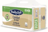 BulkySoft, Papieren Handdoeken, Z vouw, 24 x 21 cm, 2 laags, Easybag