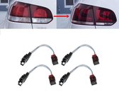 Adapter kabel set voor ombouwen van halogeen achter lampen naar Volkswagen Golf 6 LED Achterlichten