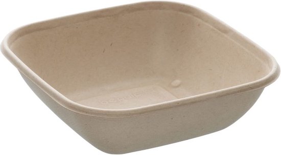 Composteerbare Take-Away Box 500 ml (100 Stuks