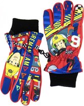 Brandweerman Sam Skihandschoenen - Rood - Maat 3/4 jaar (98/104)