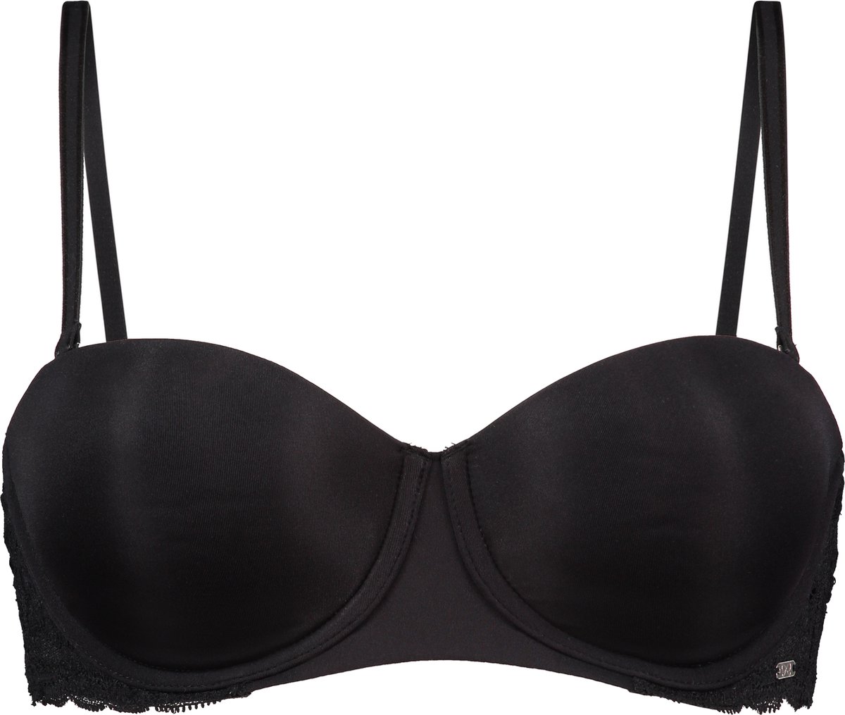 Hunkemöller Voorgevormde BH Angie balcony fit - zwart black