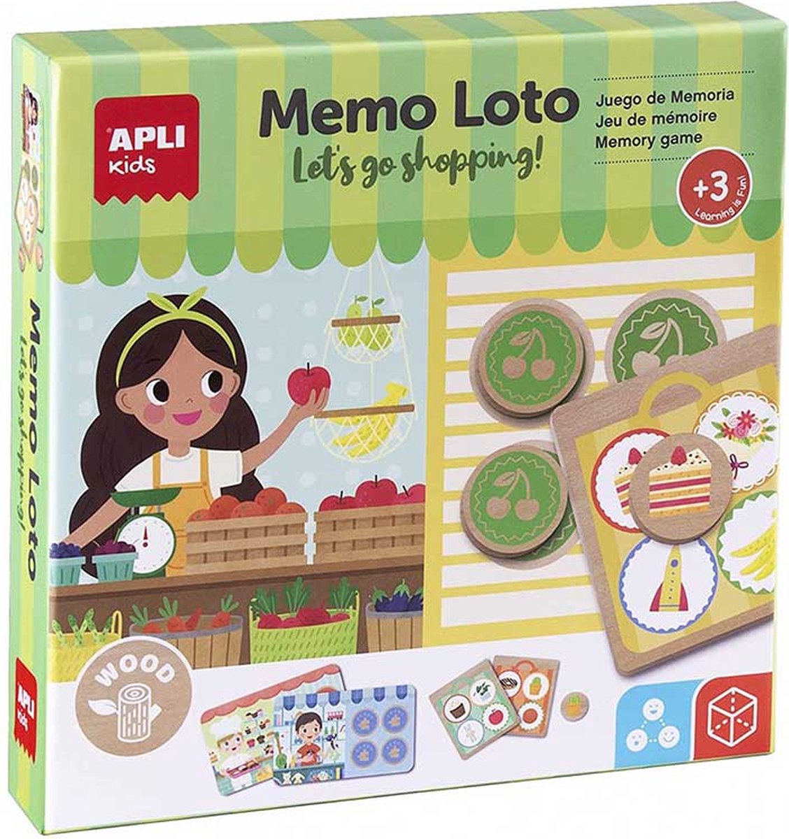 APLI Kids Geheugen Spel / Kwartet / Loto